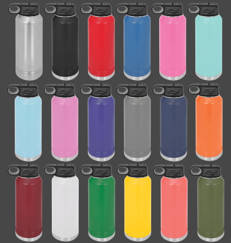 Family Themed 32 ounce Water Bottle