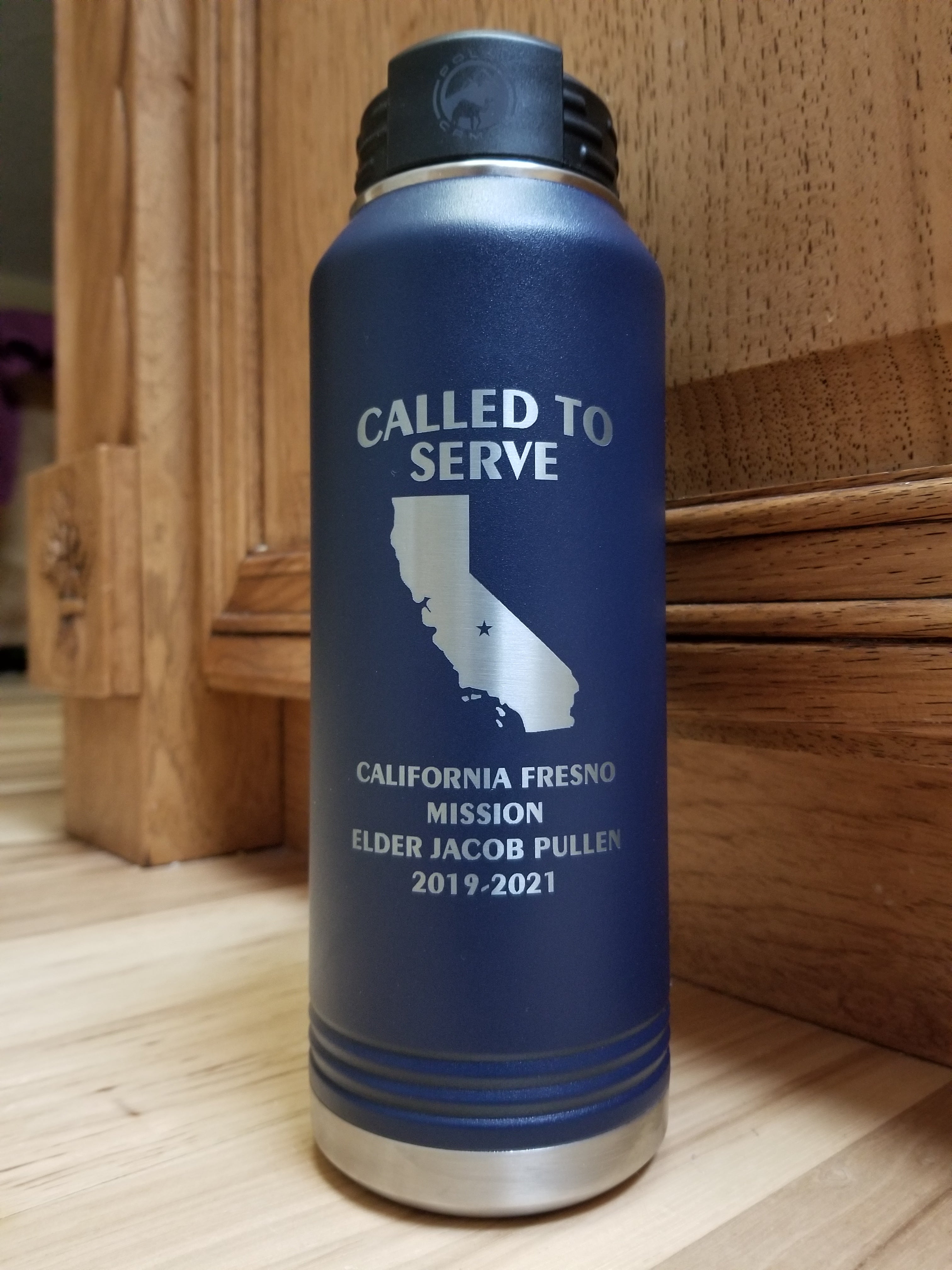 LDS Missionary 32 ounce Water Bottle