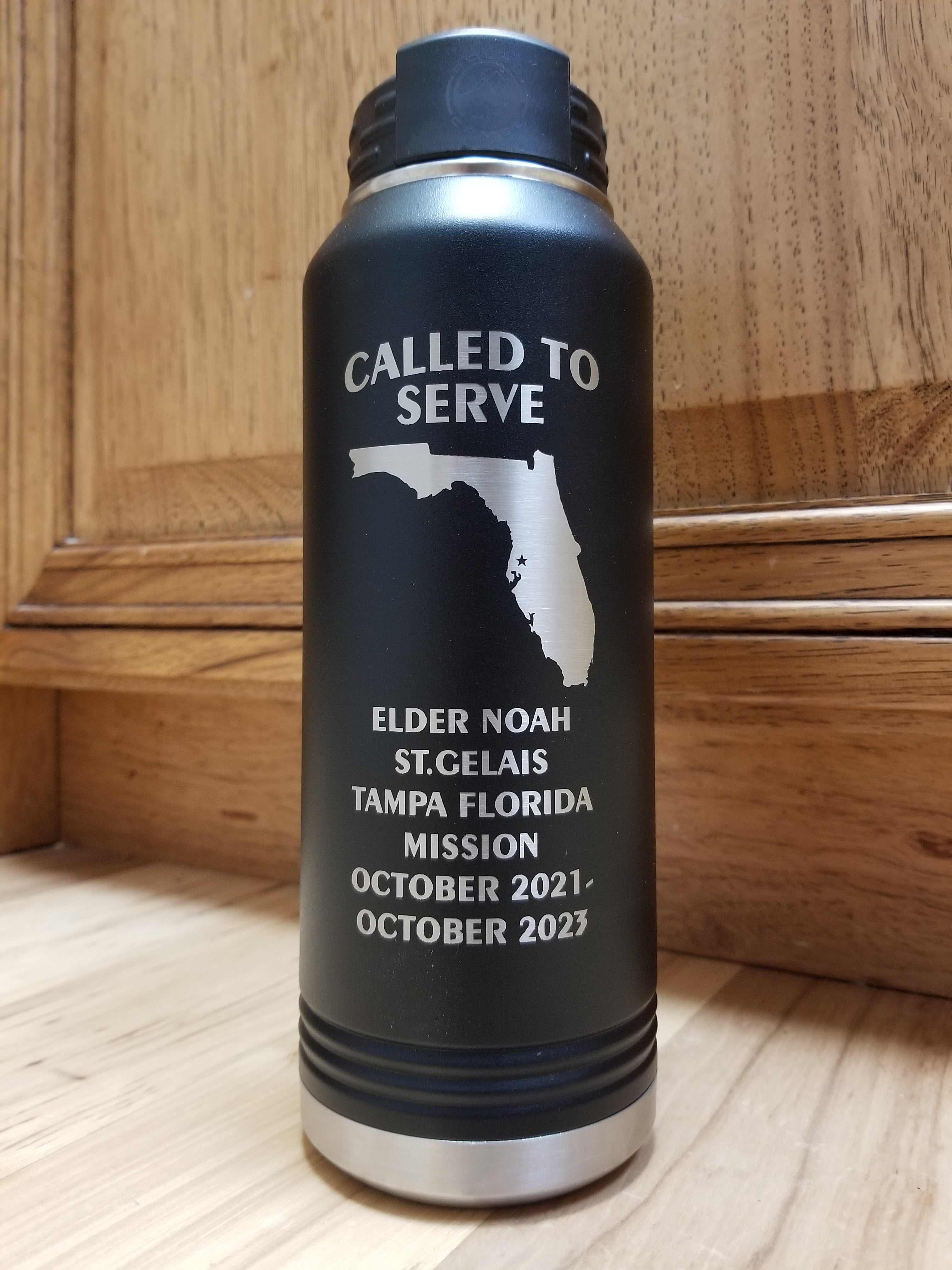 LDS Missionary 32 ounce Water Bottle