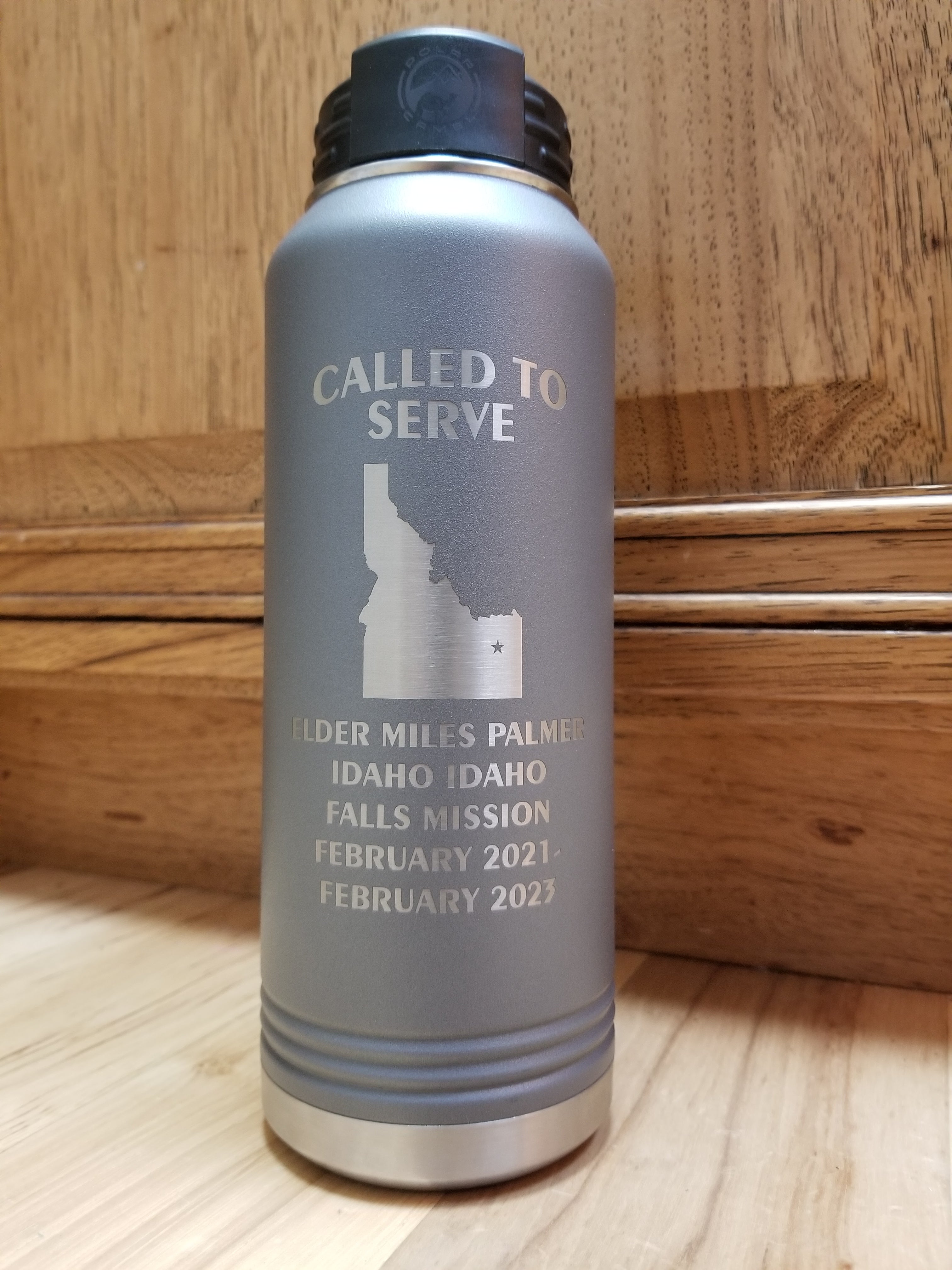 LDS Missionary 32 ounce Water Bottle