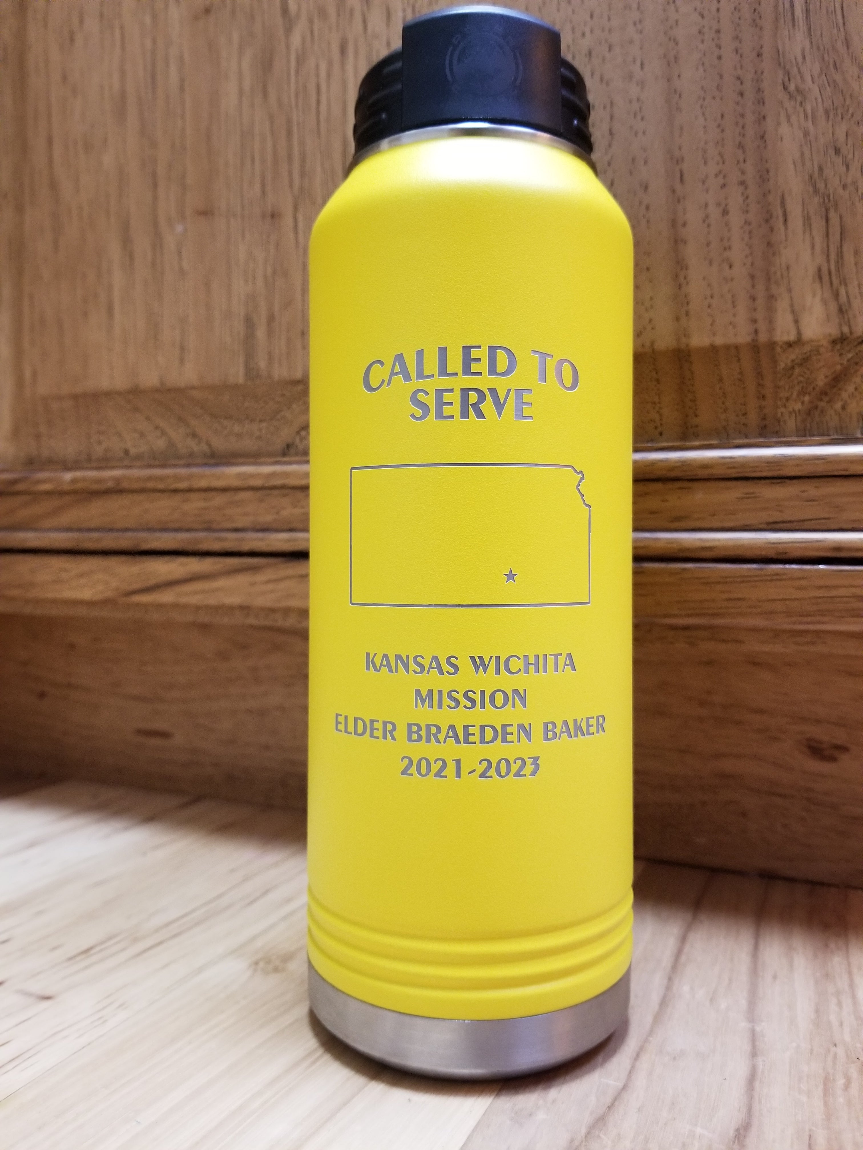 LDS Missionary 32 ounce Water Bottle