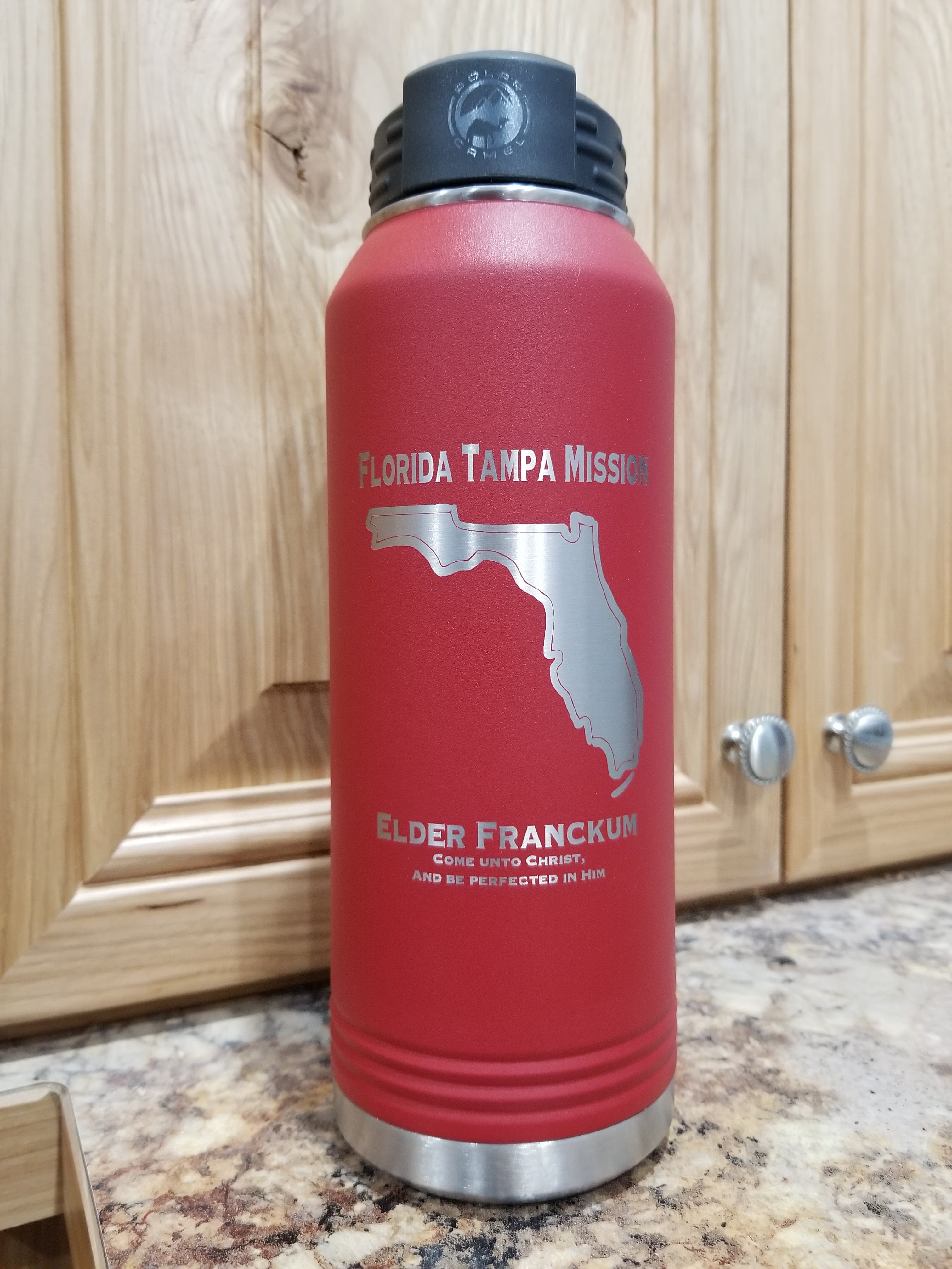 LDS Missionary 32 ounce Water Bottle