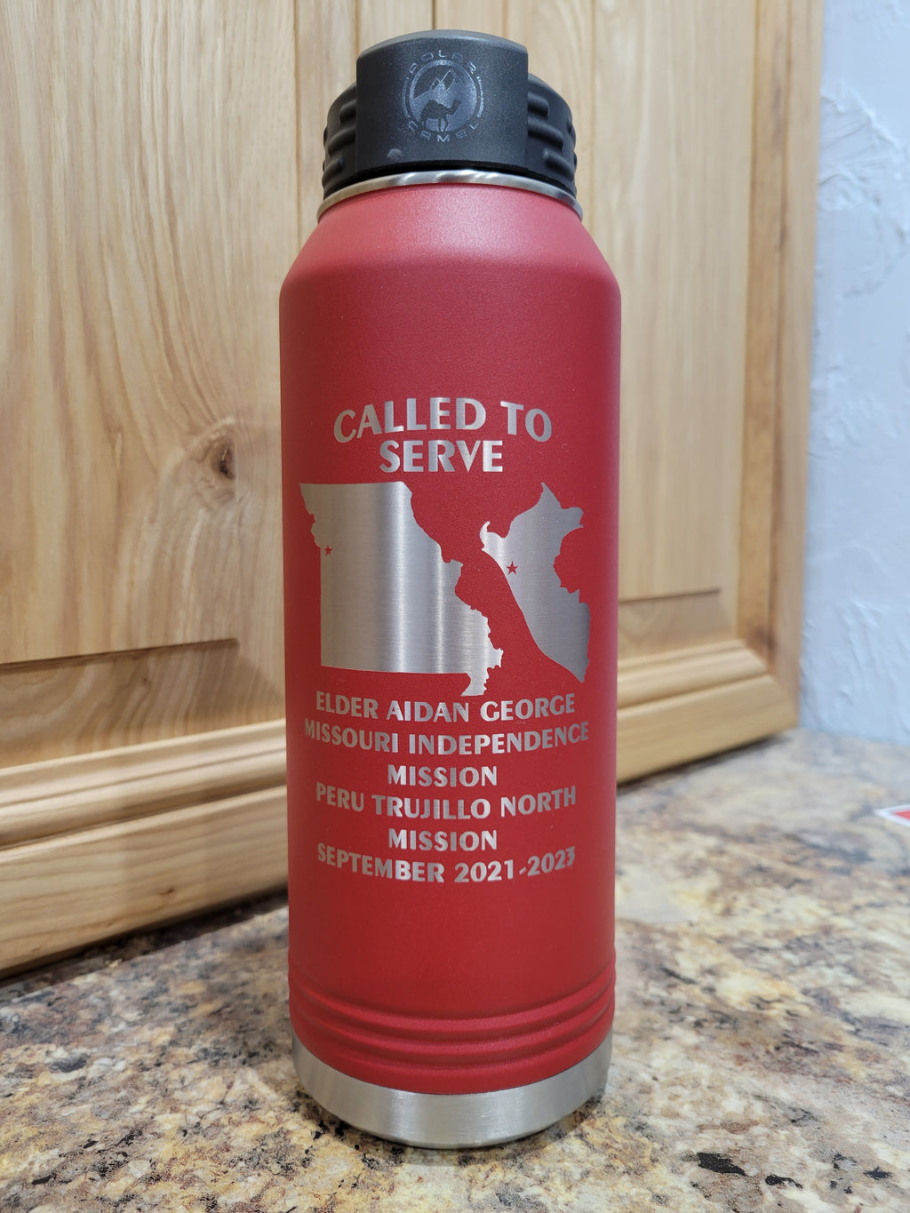 LDS Missionary 32 ounce Water Bottle