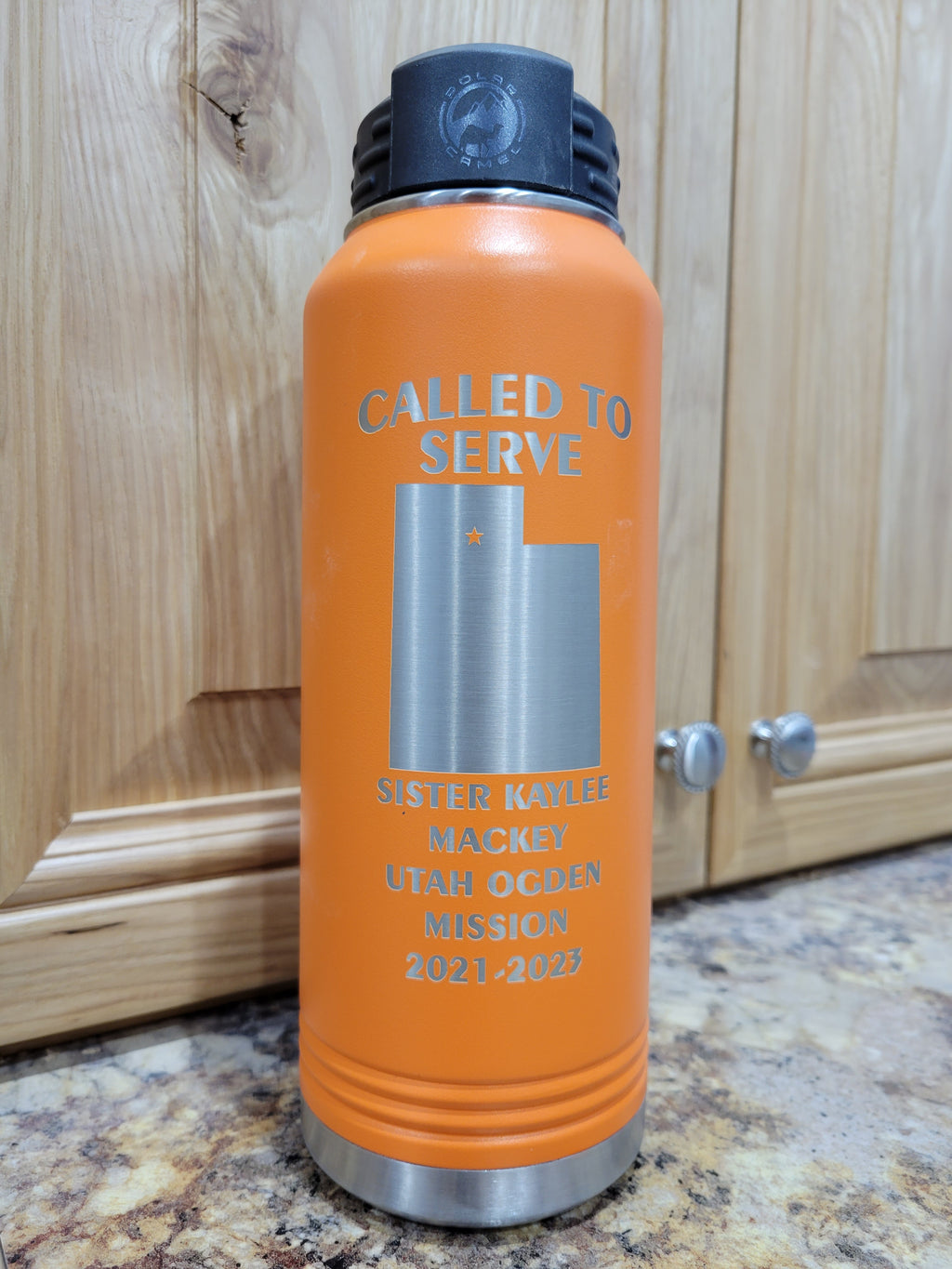 LDS Missionary 32 ounce Water Bottle