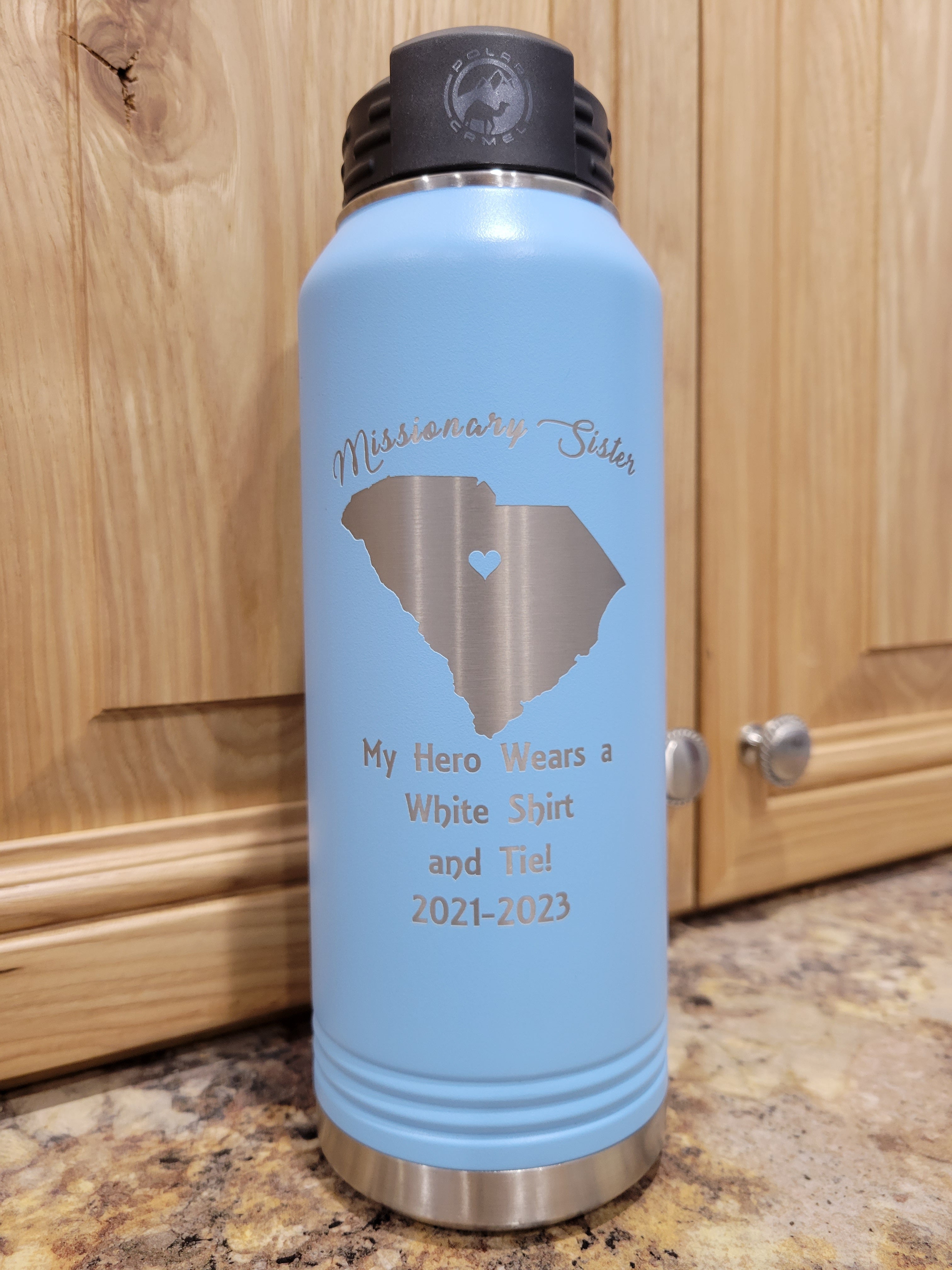 LDS Missionary 32 ounce Water Bottle