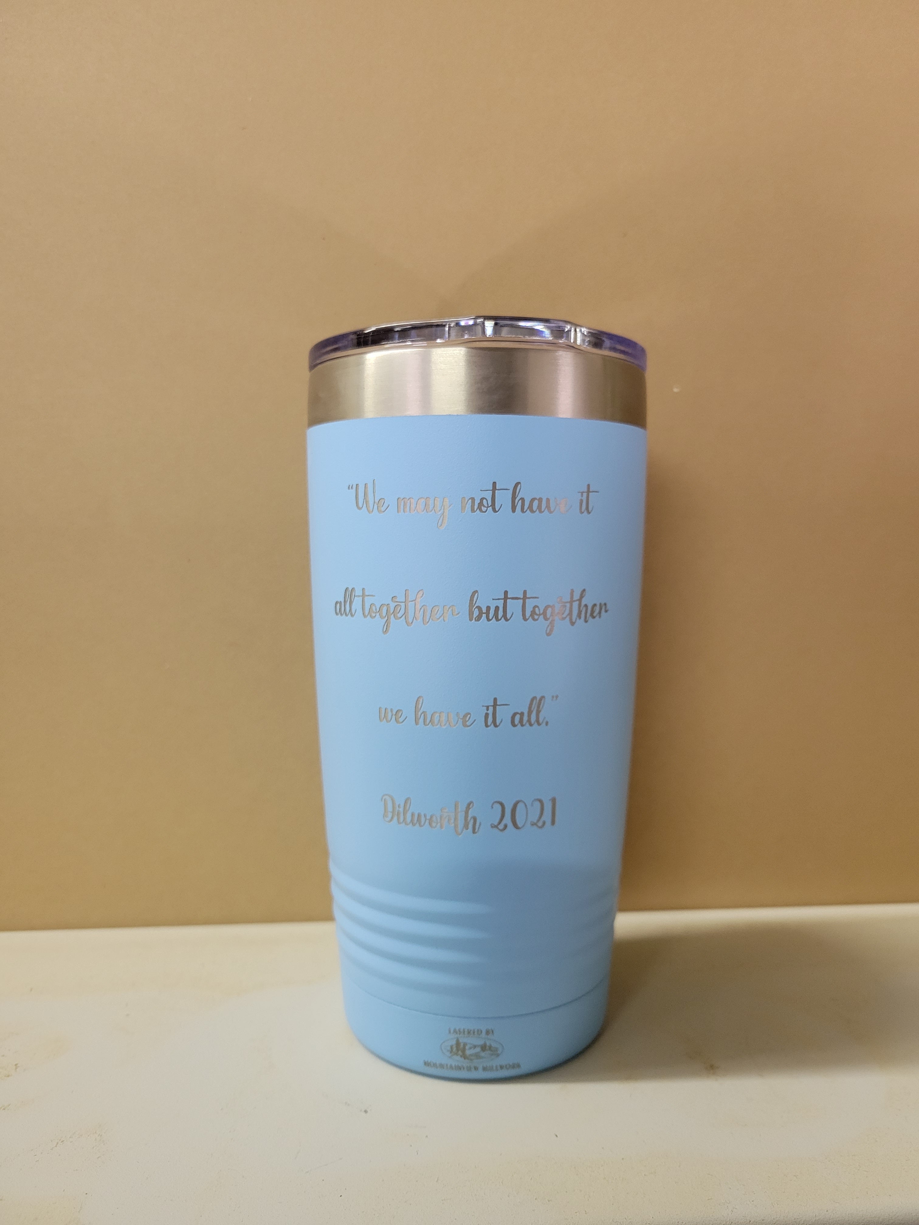 Customized 20 ounce Tumbler