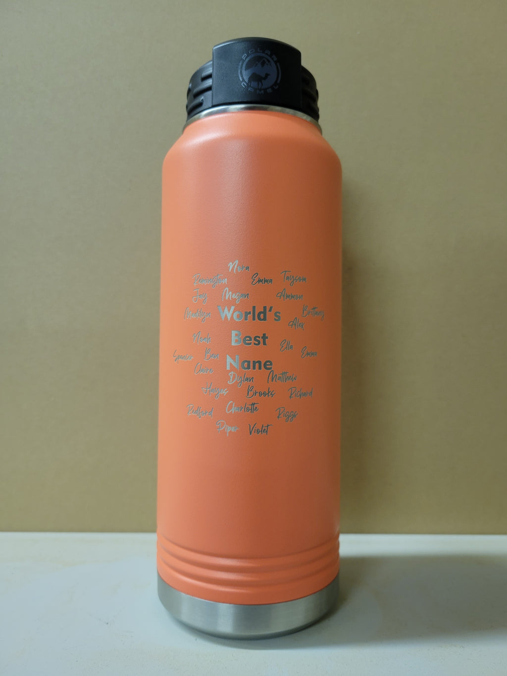 Family Themed 32 ounce Water Bottle