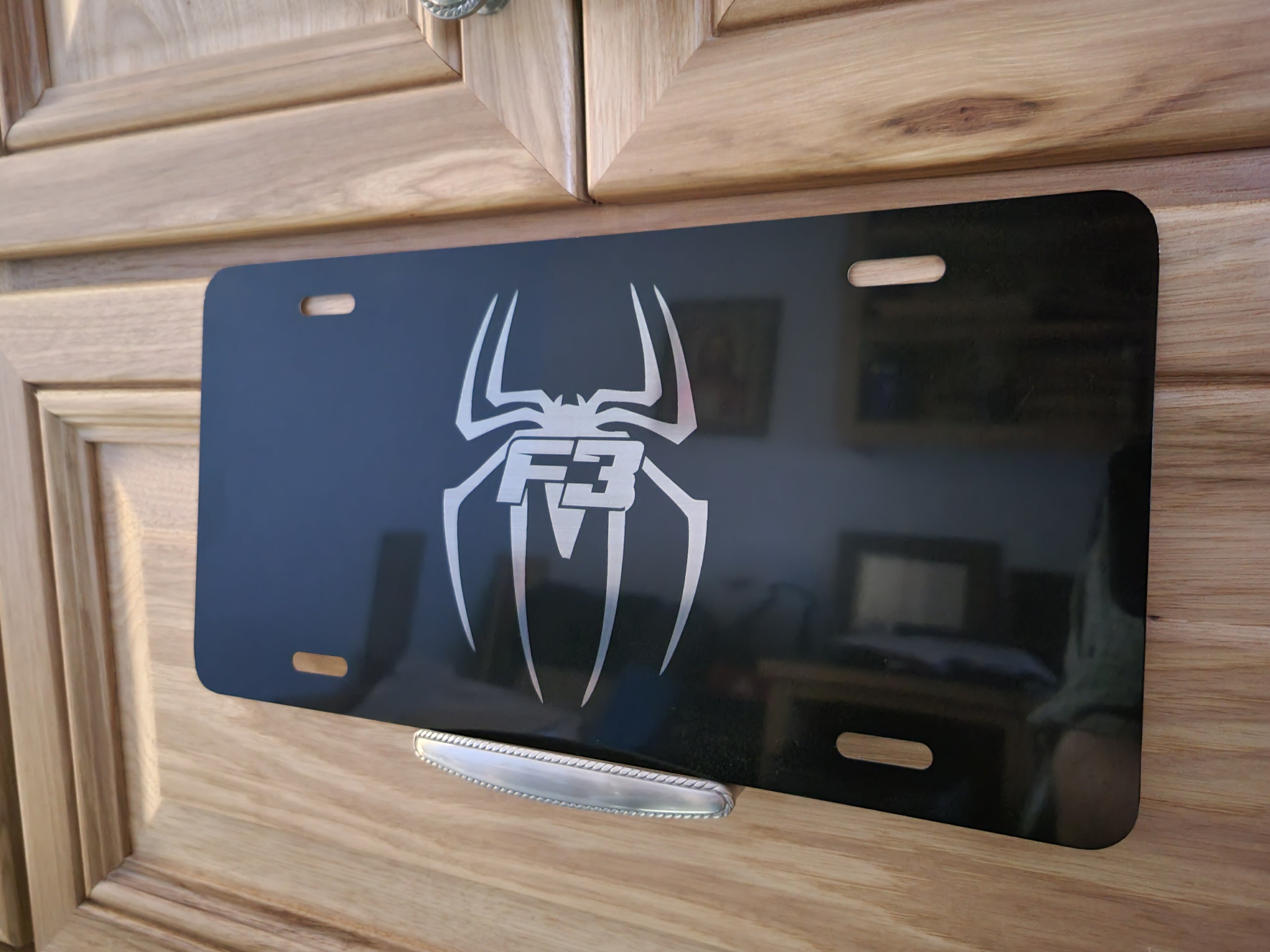 Can Am Spyder Themed License Plate