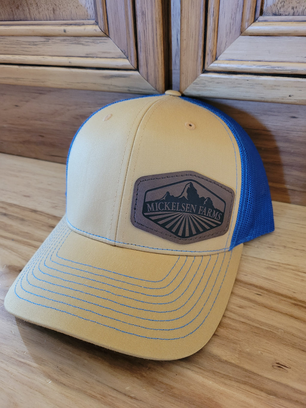 Customized Hats - Richardson 112 with hex leatherette patch
