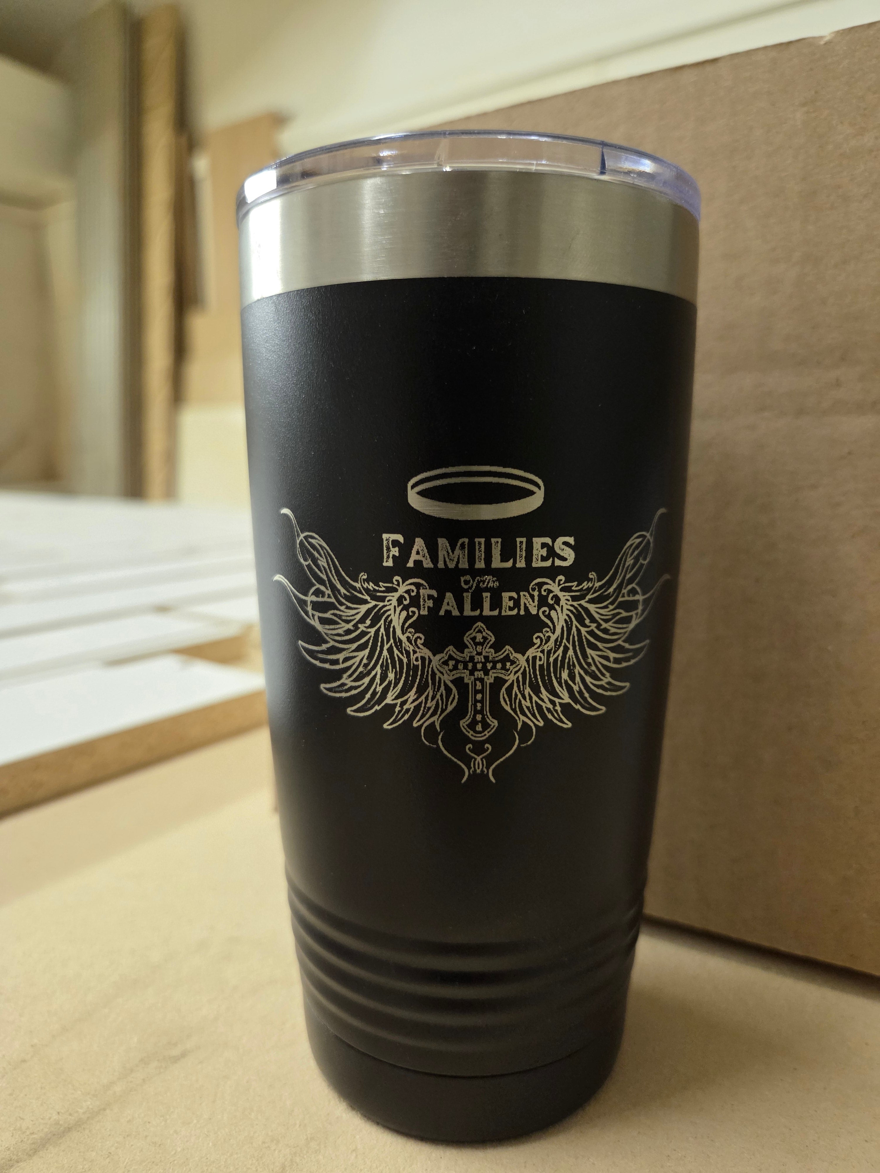 Families of the Fallen 20 ounce insulated tumbler
