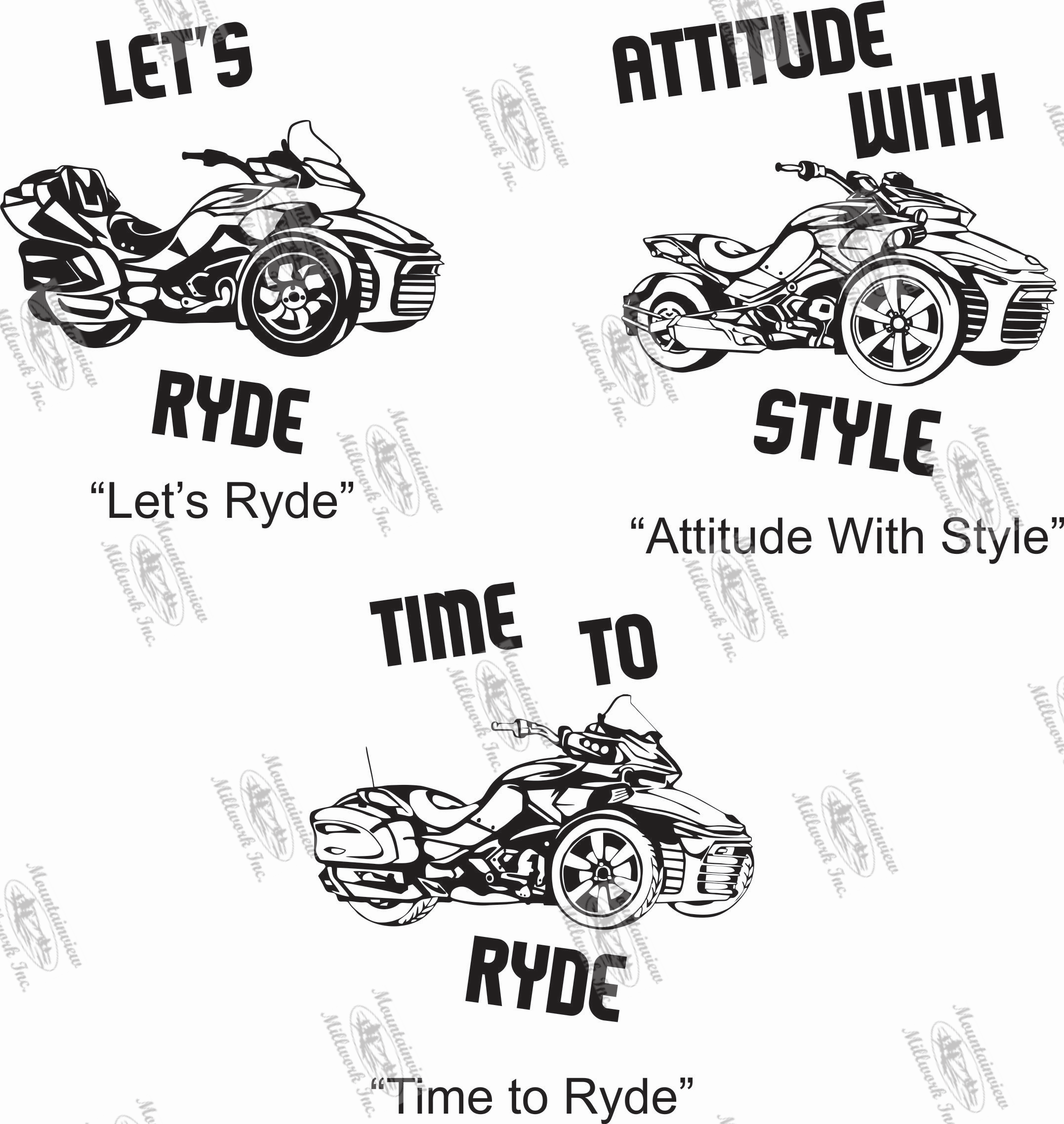 Can Am Spyder 32 ounce Sports Bottle