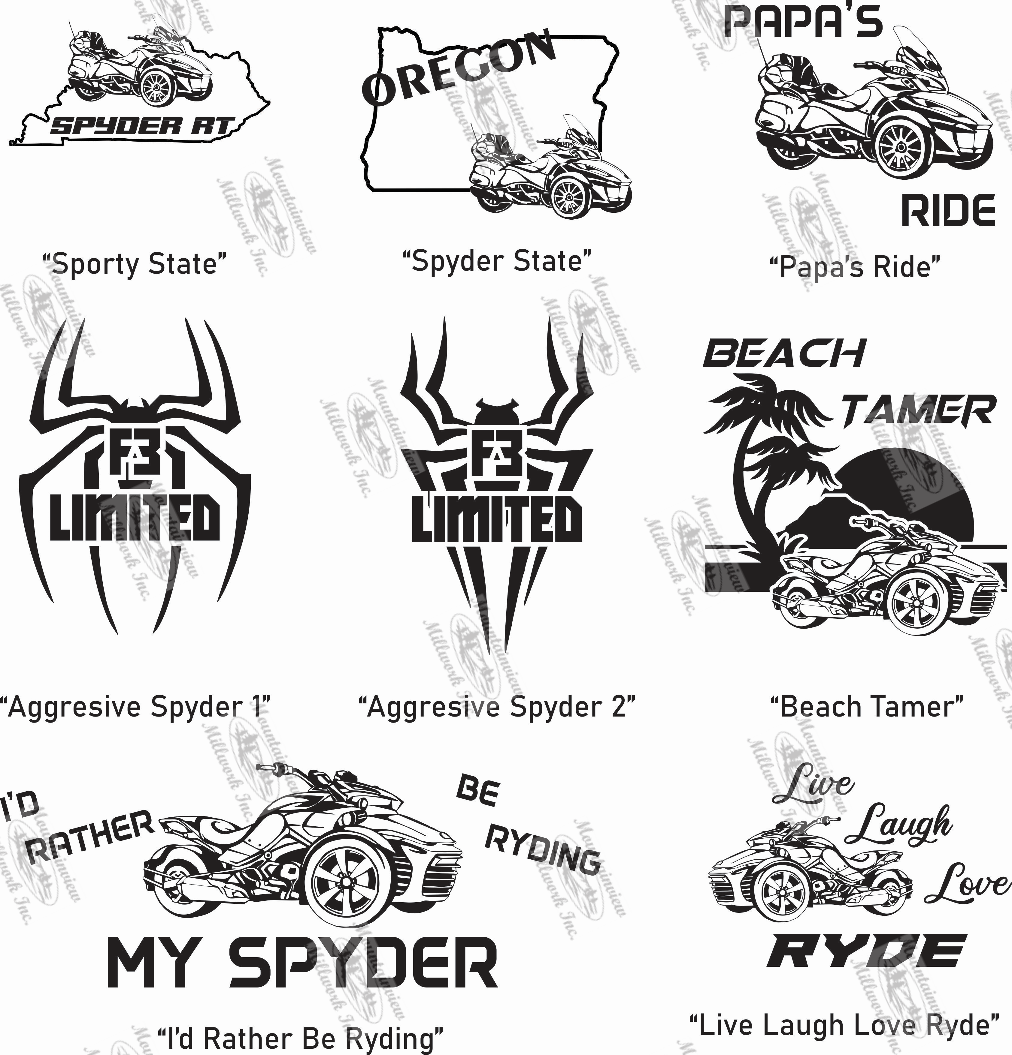 Can Am Spyder 32 ounce Sports Bottle