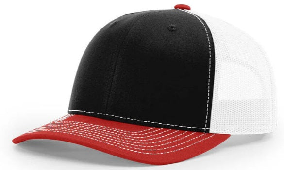Customized Hats - Richardson 112 with hex leatherette patch