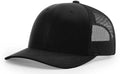 Customized Hats - Richardson 112 with rectangle leatherette patch