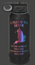 LDS Missionary 32 ounce Ion Plated Water Bottle