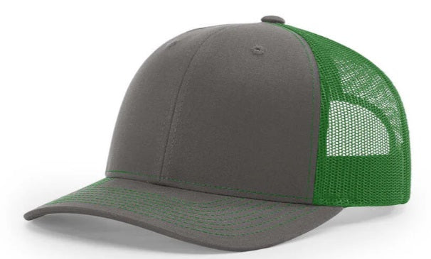 Customized Hats - Richardson 112 with square leatherette patch