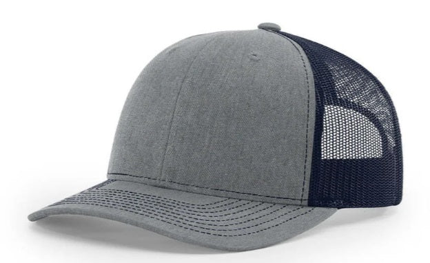 Customized Hats - Richardson 112 with hex leatherette patch