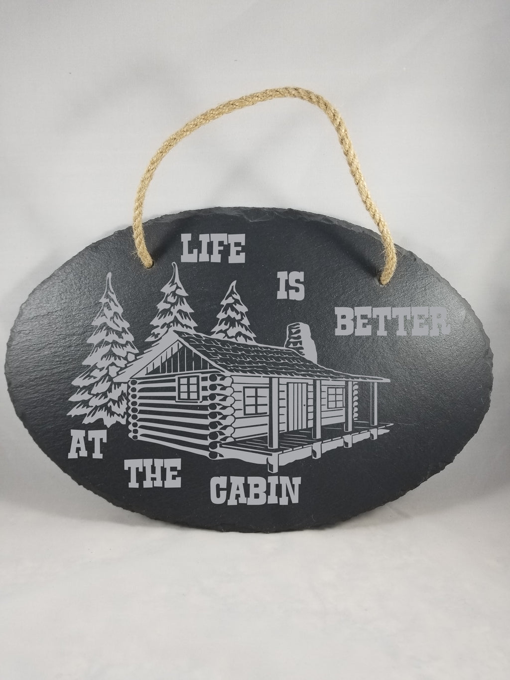 Oval Slate Wall Plaques