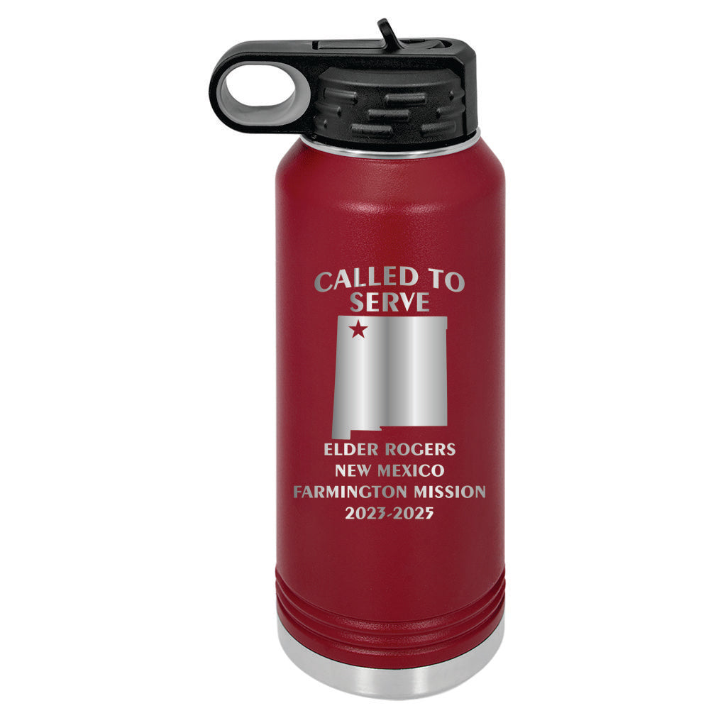 LDS Missionary 32 ounce Water Bottle