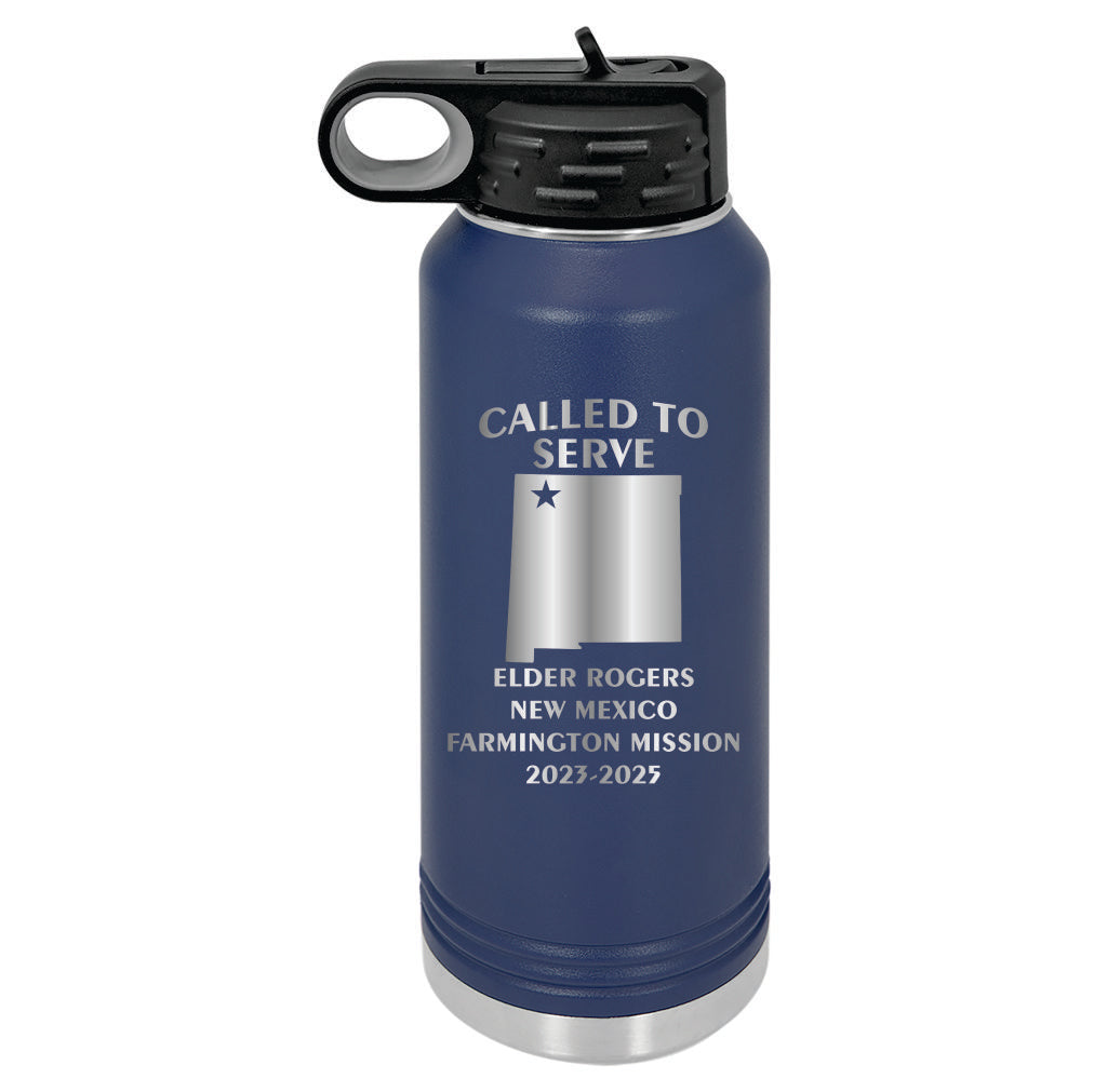 LDS Missionary 32 ounce Water Bottle