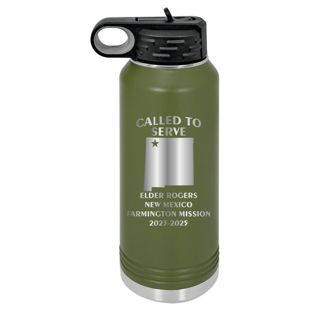 LDS Missionary 32 ounce Water Bottle