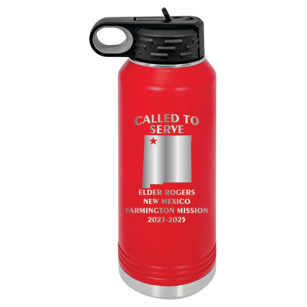 LDS Missionary 32 ounce Water Bottle