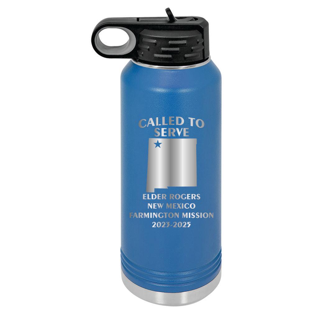 LDS Missionary 32 ounce Water Bottle