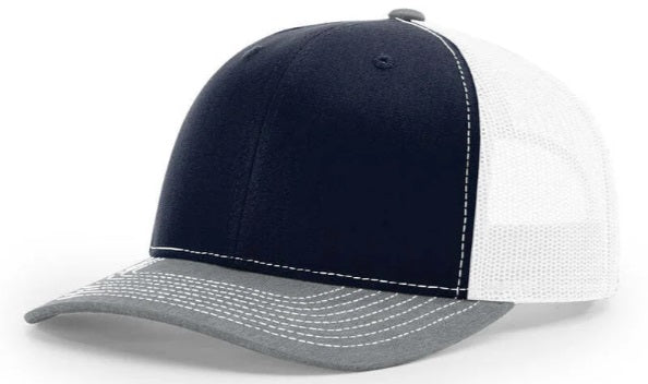 Customized Hats - Richardson 112 with hex leatherette patch