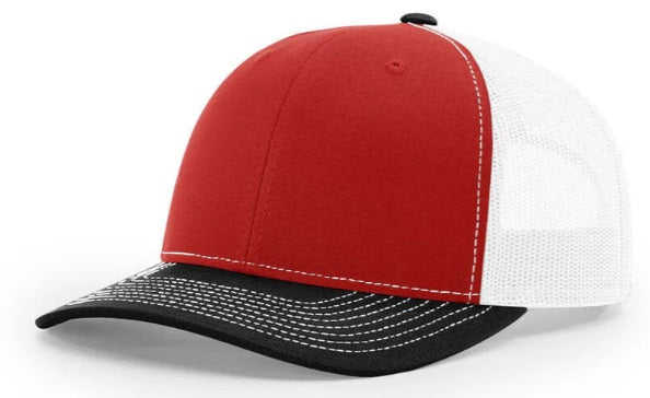 Customized Hats - Richardson 112 with hex leatherette patch