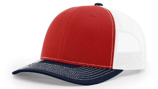 Customized Hats - Richardson 112 with hex leatherette patch