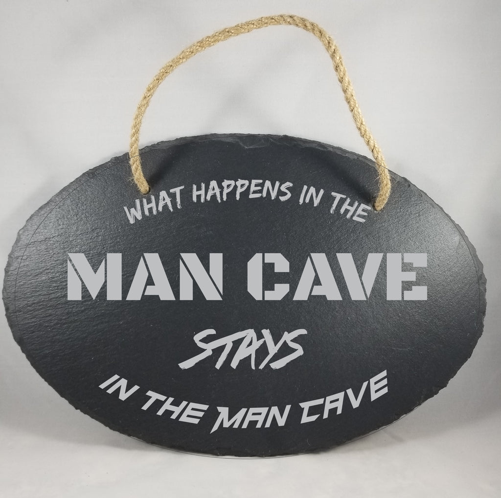 Oval Slate Wall Plaques